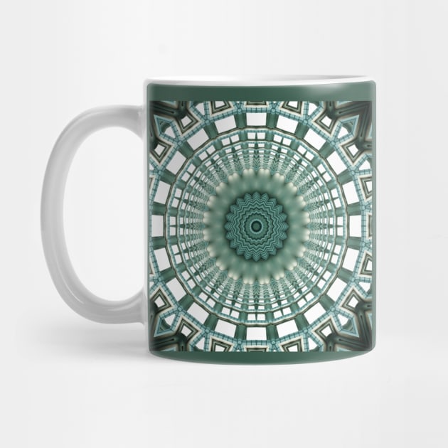 Green mandala by O.M design